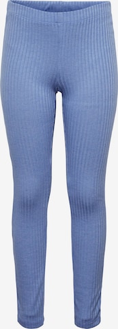 Pieces Kids - Skinny Leggings 'MOLLY' en azul: frente