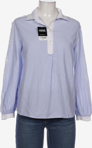 TOMMY HILFIGER Bluse L in Blau: Vorderseite