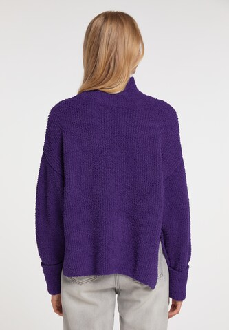 MYMO Strickpullover in Lila