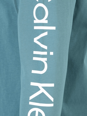 Calvin Klein Big & Tall Shirt in Blauw