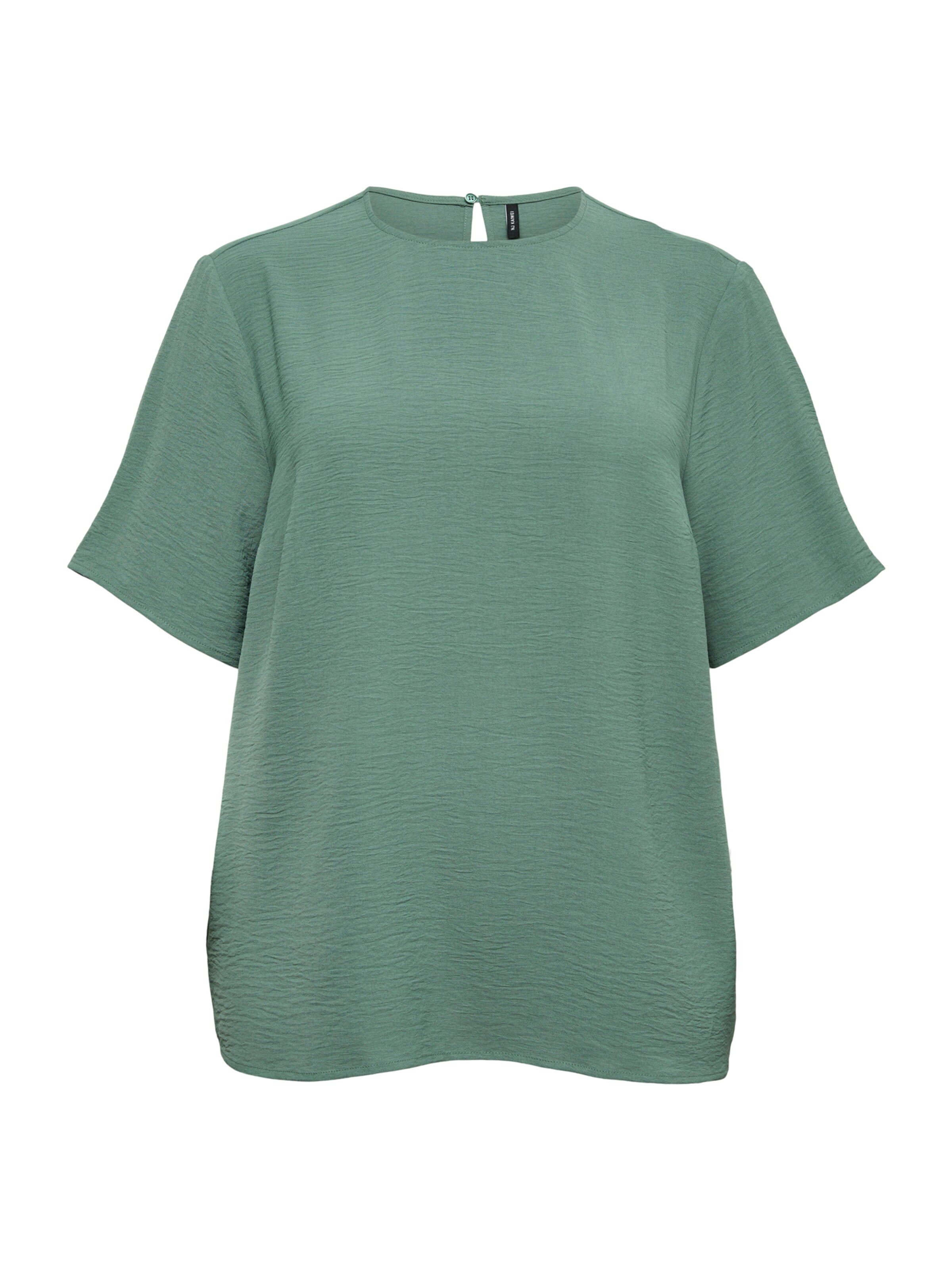 Vero Moda Curve Tričko 'VMCALVA' – zelená: přední strana