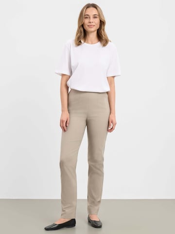 LAURIE Regular Trousers 'Betty' in Beige