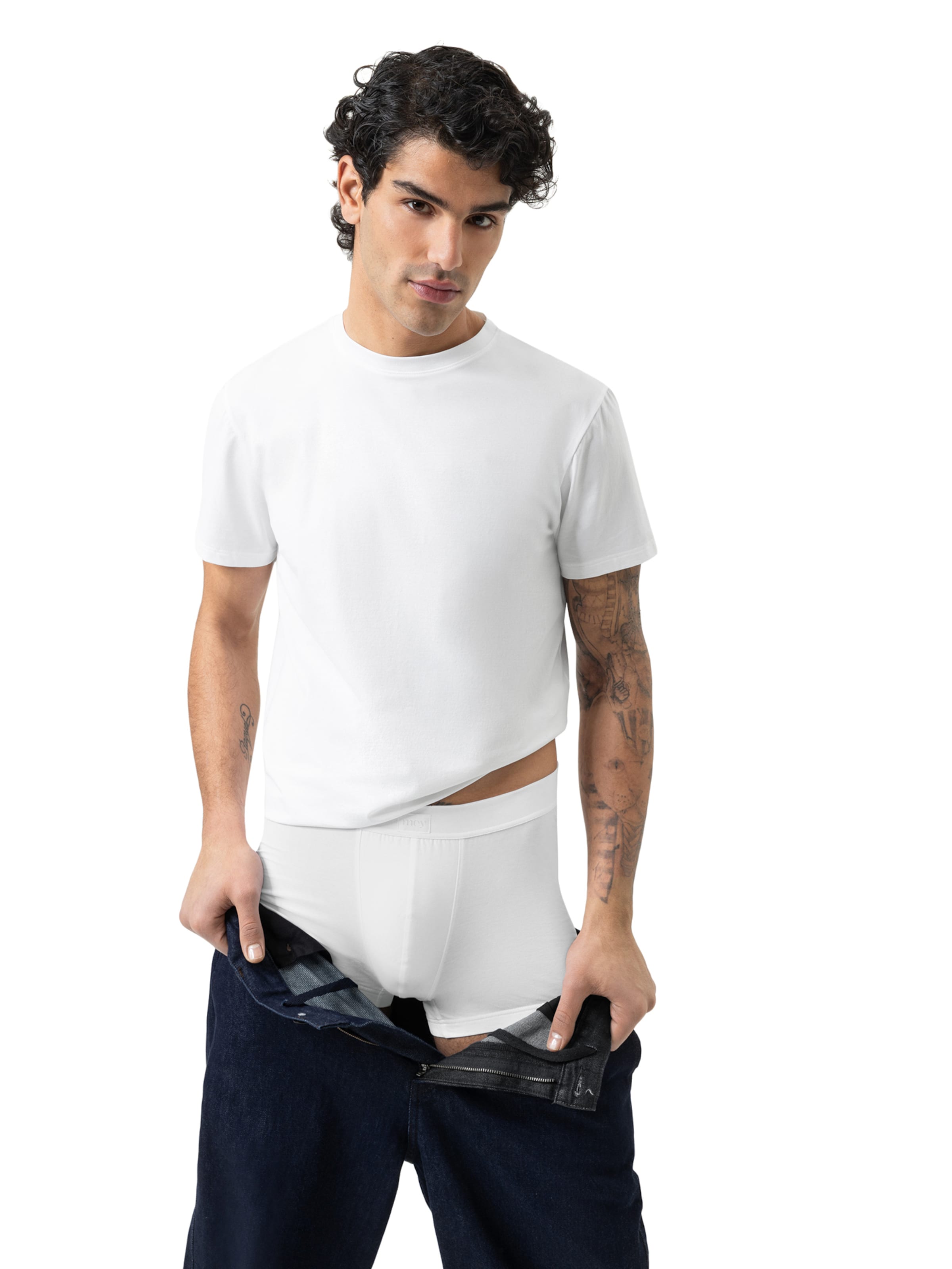 Boxers Mey en blanc