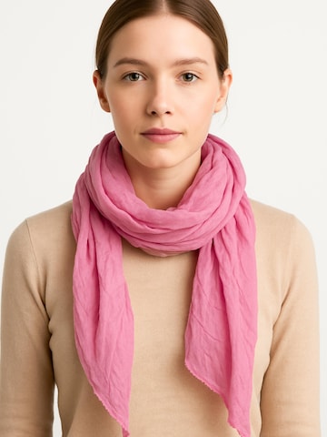 COLLEZIONE ALESSANDRO Scarf 'Unitoo' in Pink