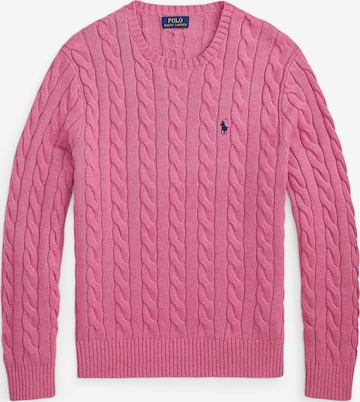 Polo Ralph Lauren Pullover 'DRIVER' in Pink: Vorderseite