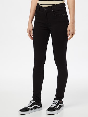 FRENCH CONNECTION Skinny Jeans 'REBOUND' in Zwart: voorkant