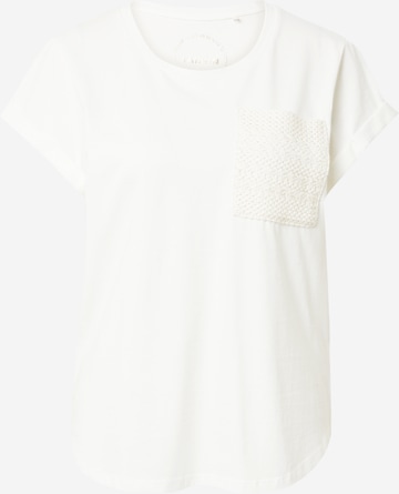 TAIFUN T-Shirt (GOTS) in Weiß: predná strana