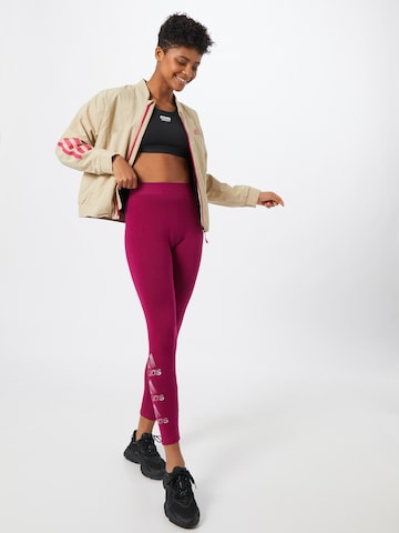 ADIDAS SPORTSWEAR Skinny Sportnadrágok - lila