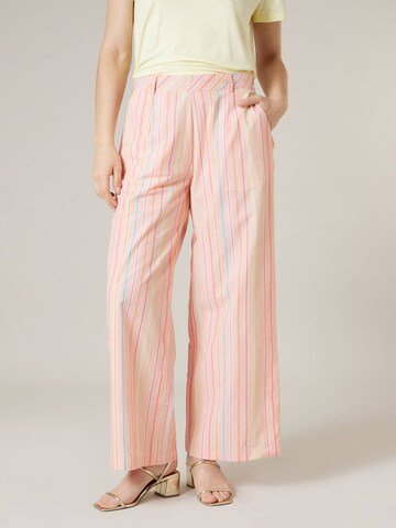 Deeluxe Loosefit Broek 'ANNIE' in Roze: voorkant