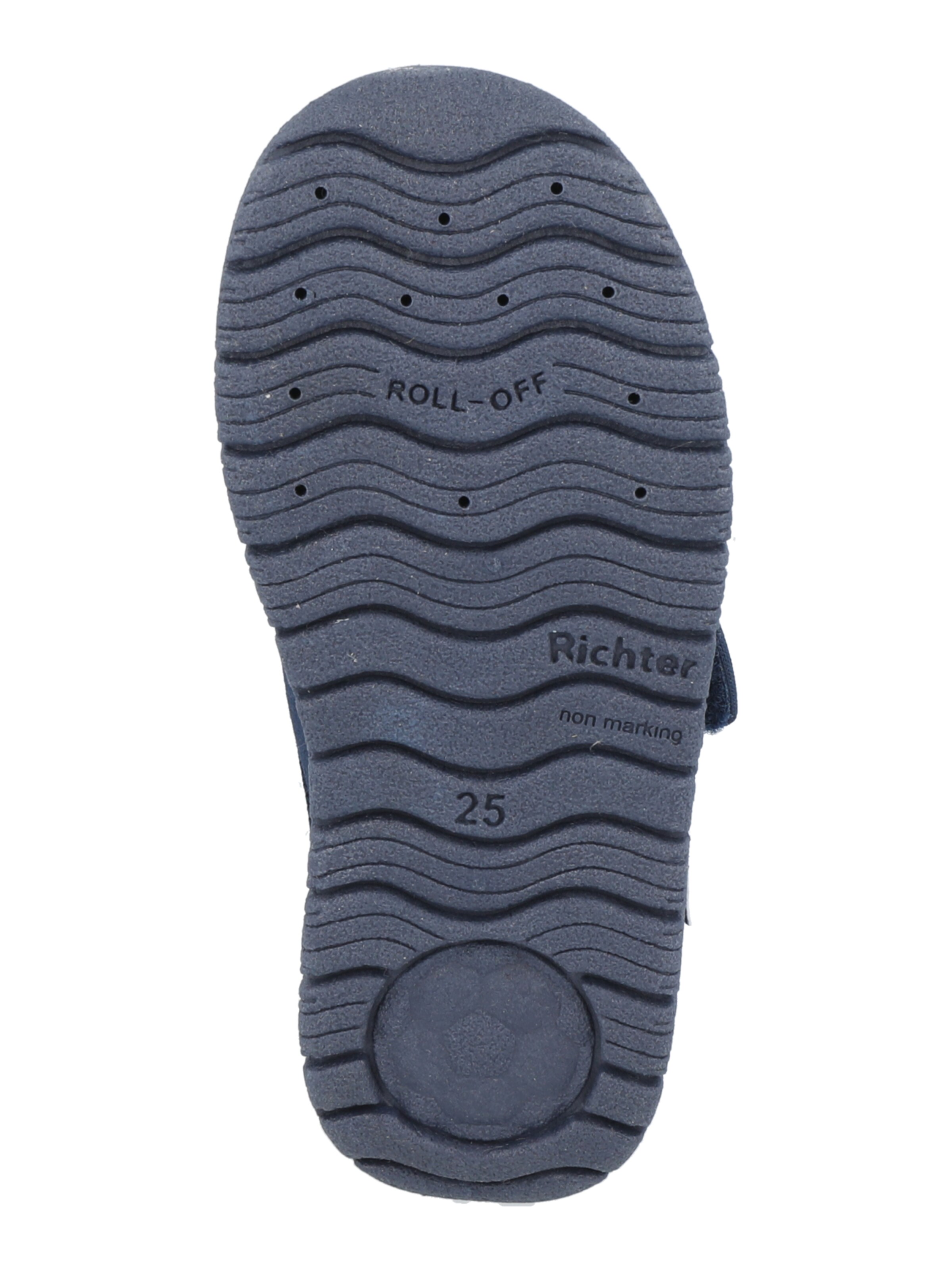 Pantoufle RICHTER en bleu