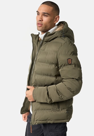 INDICODE JEANS Winterjacke in Grün