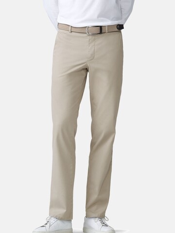 MEYER Regular Chino 'Roma 1-5080' in Beige: voorkant