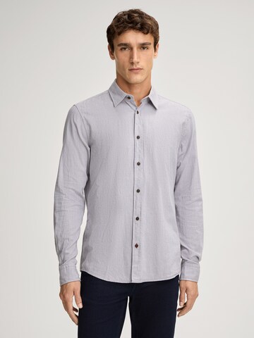 JOOP! Jeans Regular Fit Hemd 'Hanson' in Grau: Vorderseite