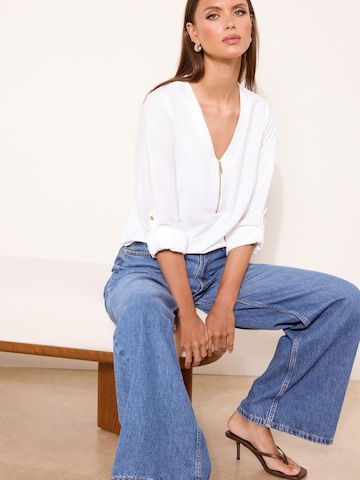 Chemisier Lipsy en blanc