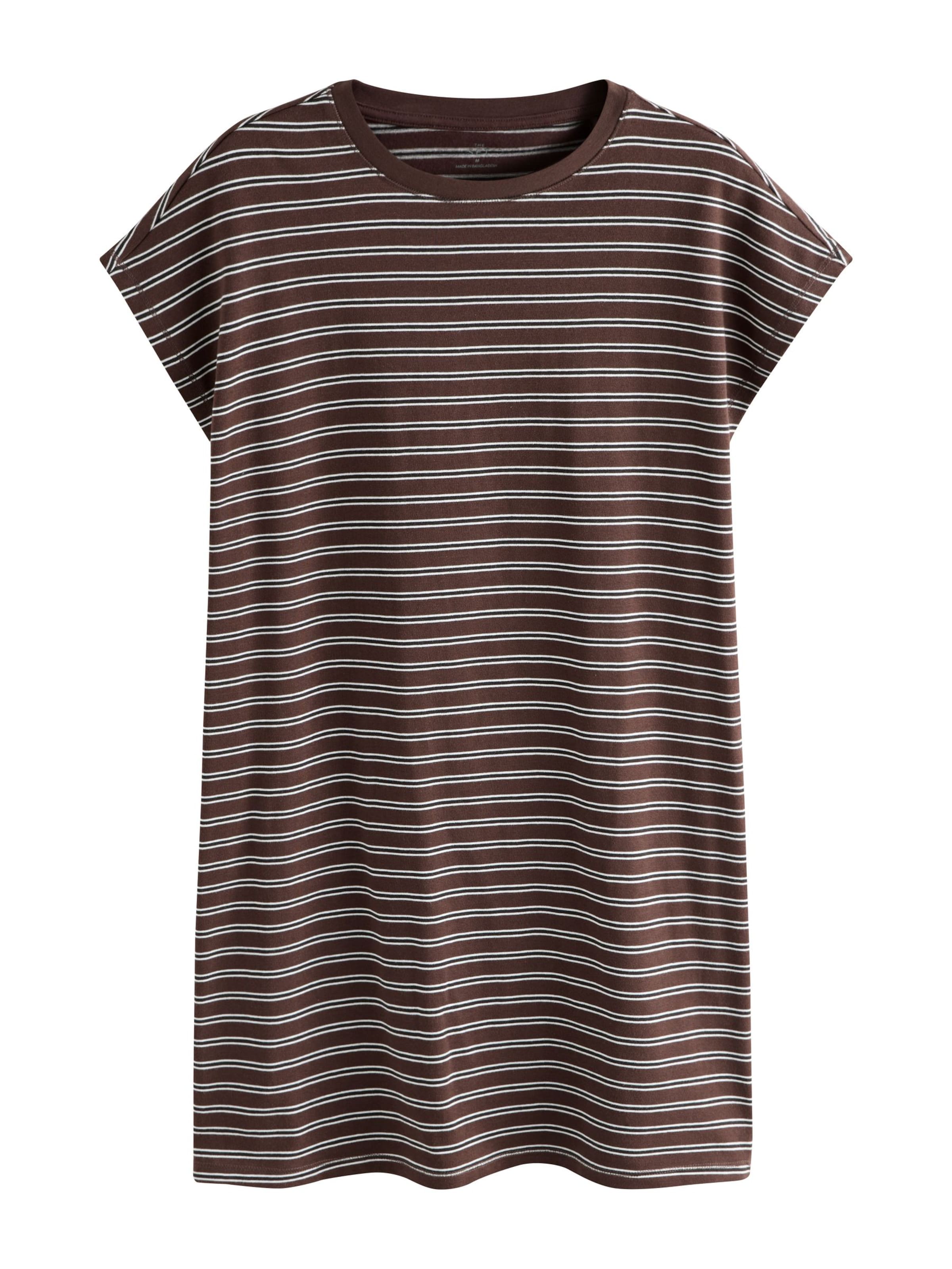 The Set - Vestido en marrón