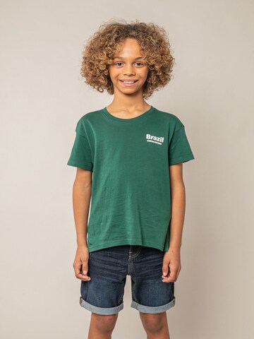 Deeluxe Shirt in Groen: voorkant