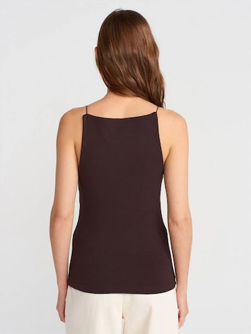 Camicia da donna di Dilvin in marrone