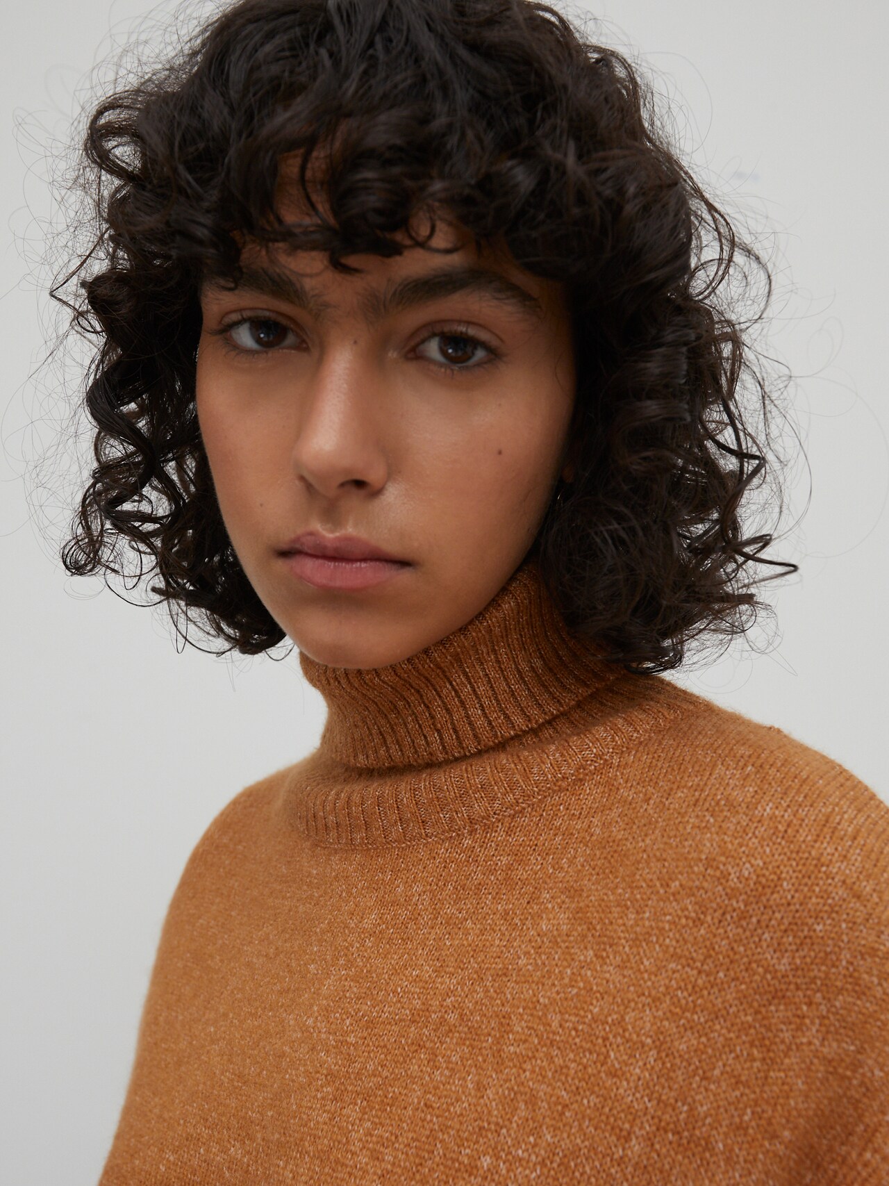 EDITED Robes en maille 'Gia' marron