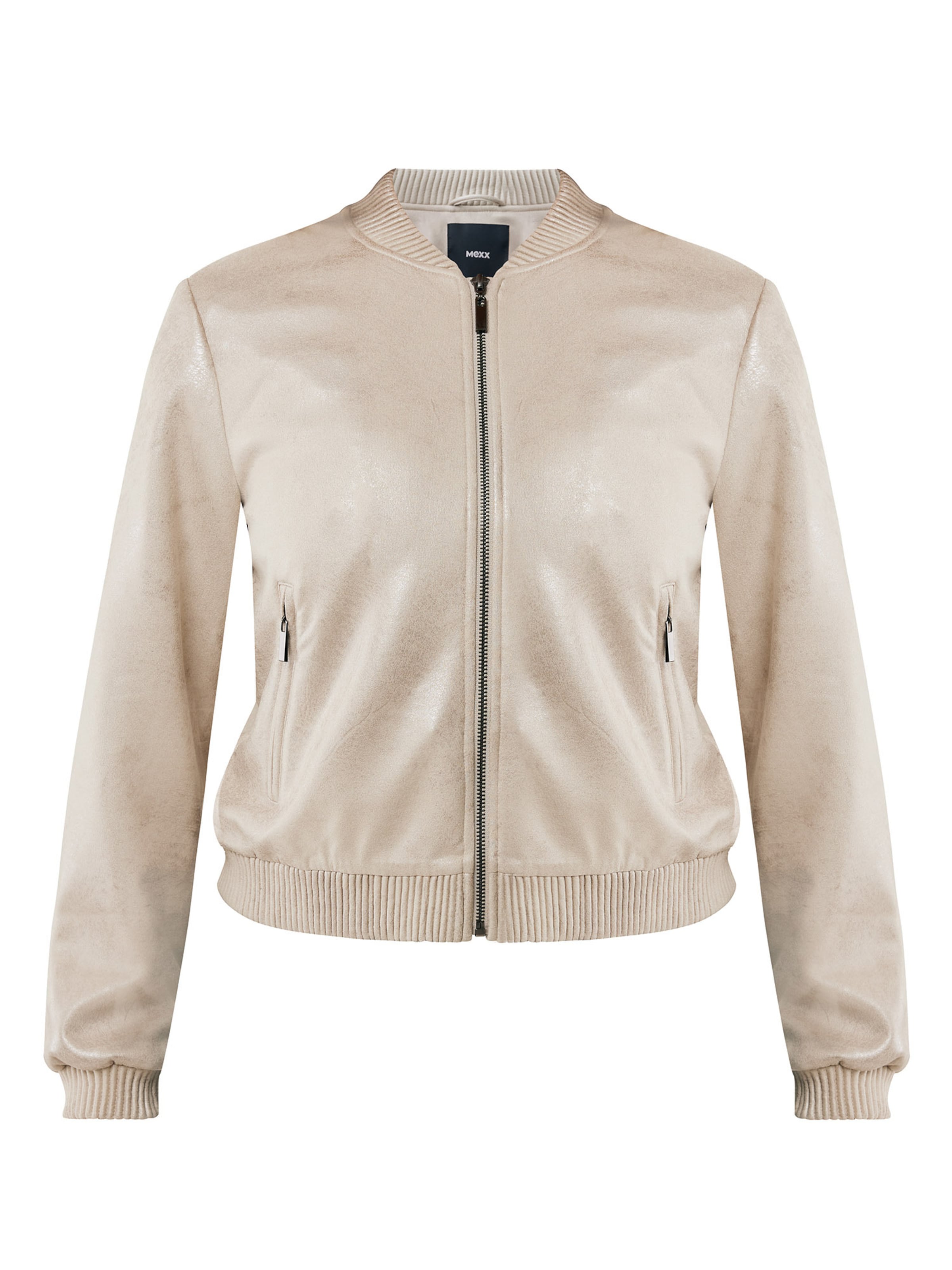 MEXX Přechodná bunda – béžová: přední strana