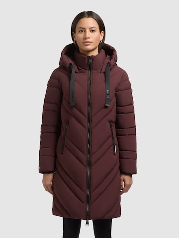 Cappotto invernale 'Taby' di khujo in rosso: frontale