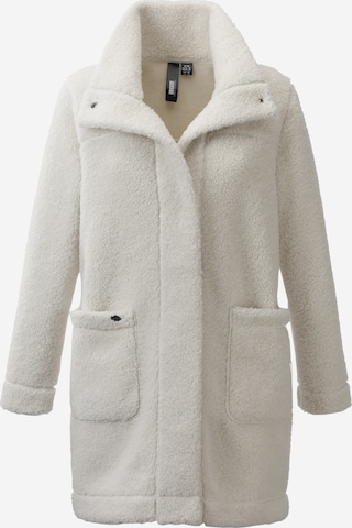 LPO Fleece Jacket 'SHERPA LARINA' in White: front