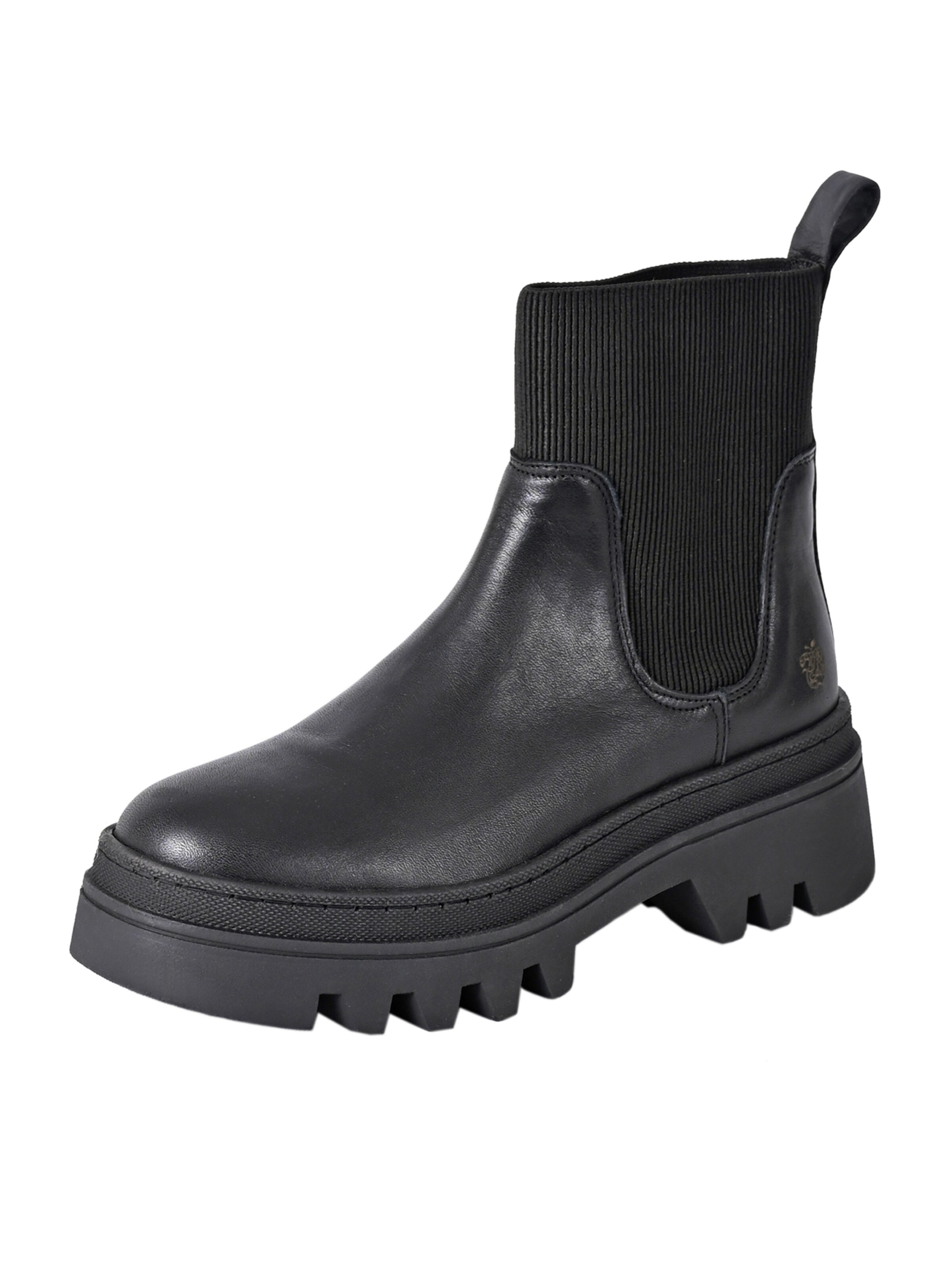 Apple of Eden Bootie 'DAPHNE' in Black: front