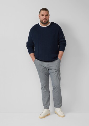 Regular Pantalon chino 'Detroit' s.Oliver en bleu