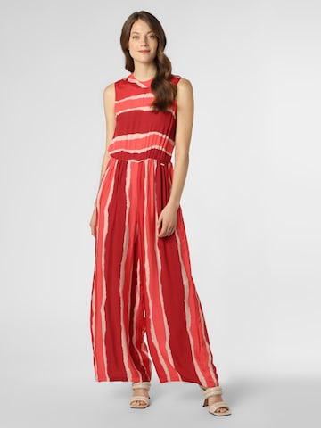 ARMANI EXCHANGE Jumpsuit in Red: front