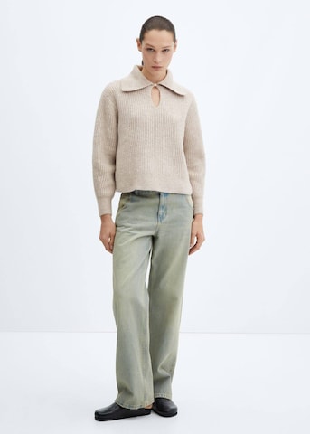 MANGO Pullover i beige