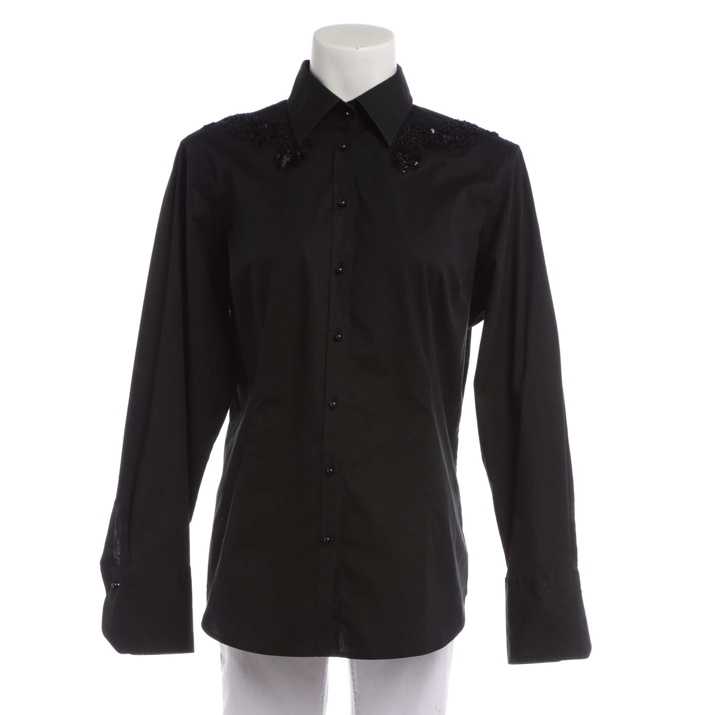 Van Laack Blouse & Tunic in L in Black: front