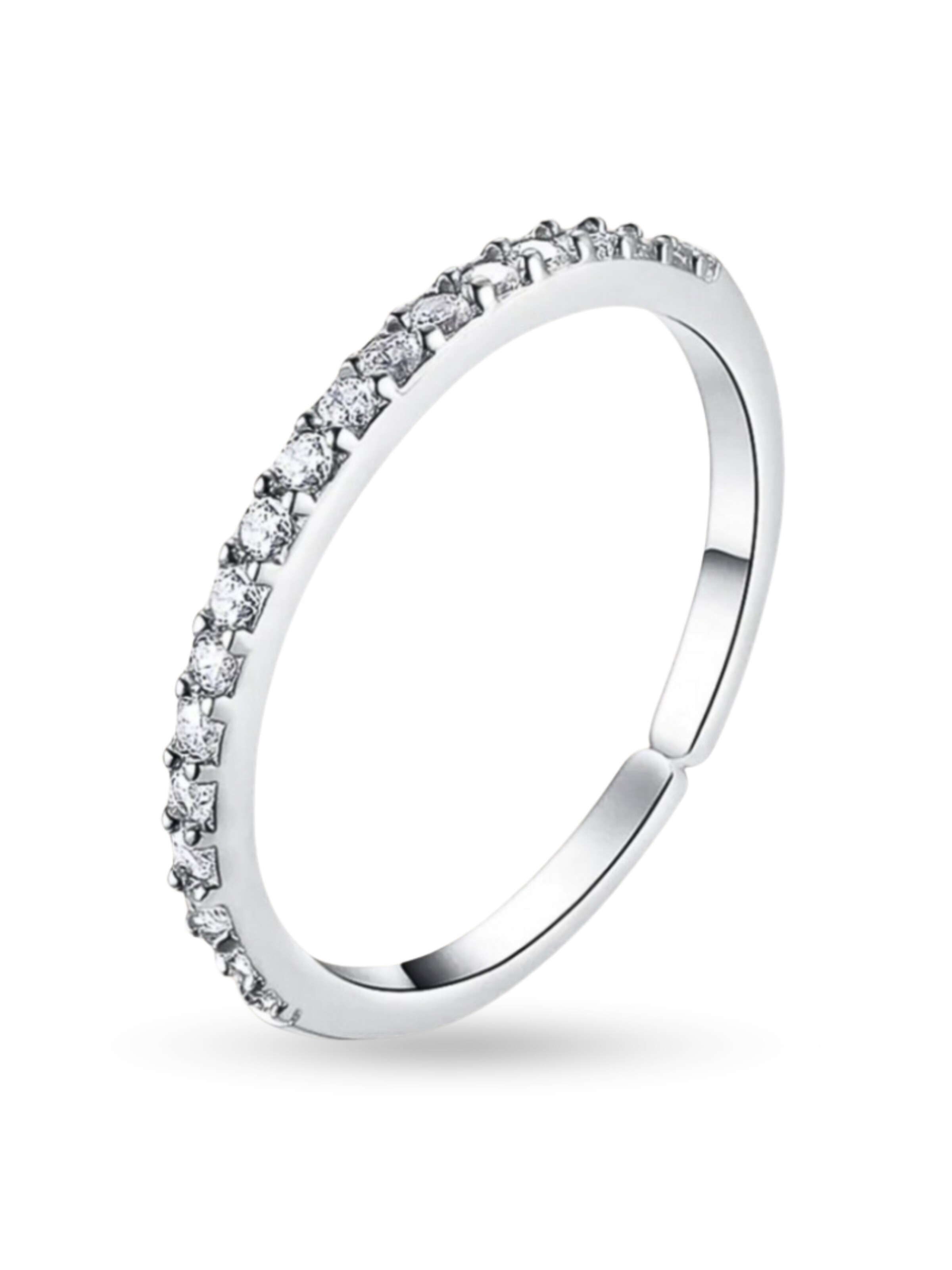 Pure Schmuck Ring 'Shine' in Silver: front