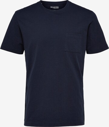 SELECTED HOMME Shirt 'Ted' in Blauw: voorkant