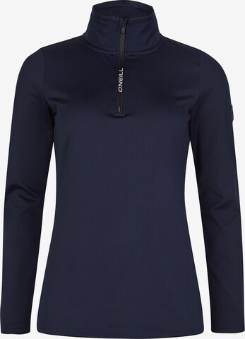 O'NEILL Athletic Fleece Jacket 'Clime' in Blue: front
