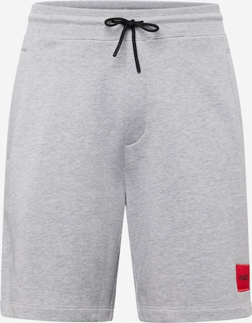 HUGO Red Pants 'Diz' in Grey: front