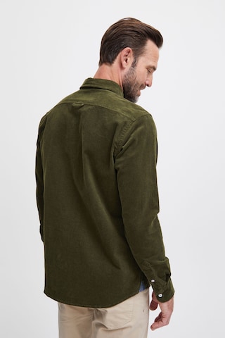 FQ1924 Regular fit Button Up Shirt 'Steven' in Green