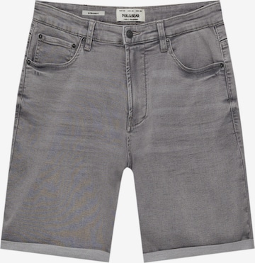 Pull&Bear Jeans in Grijs: voorkant