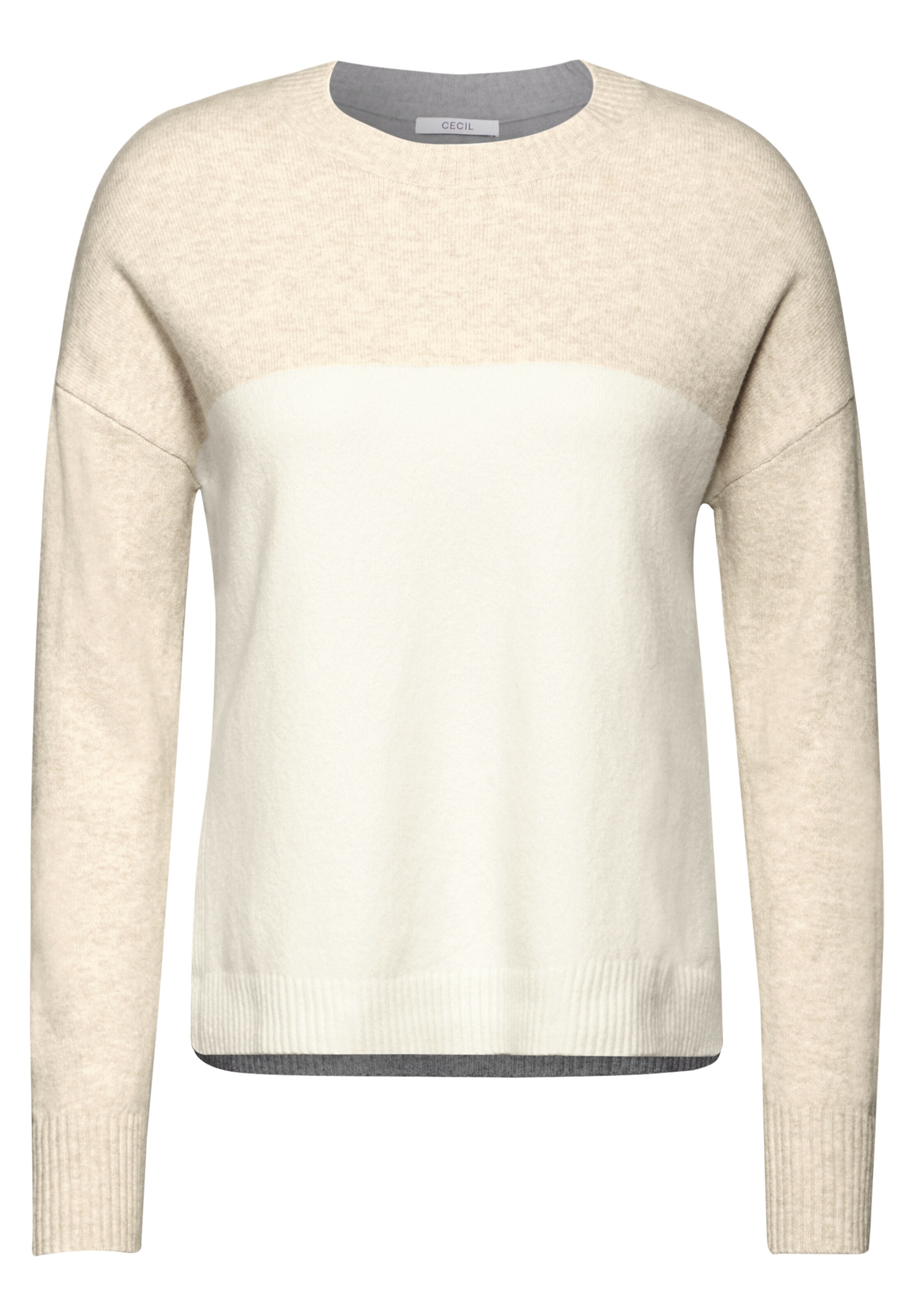 CECIL Sweater in Beige: front