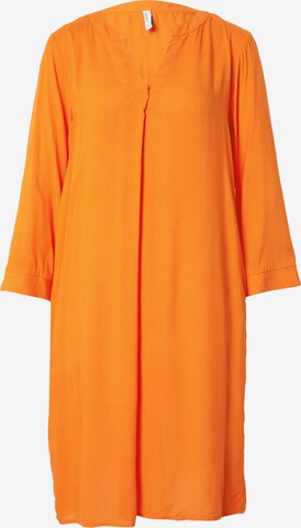 Sublevel Košeľové šaty - oranžová: predná strana