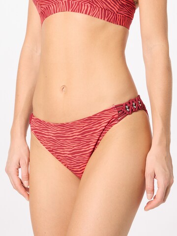 LingaDore Bikini Bottoms in Red: front