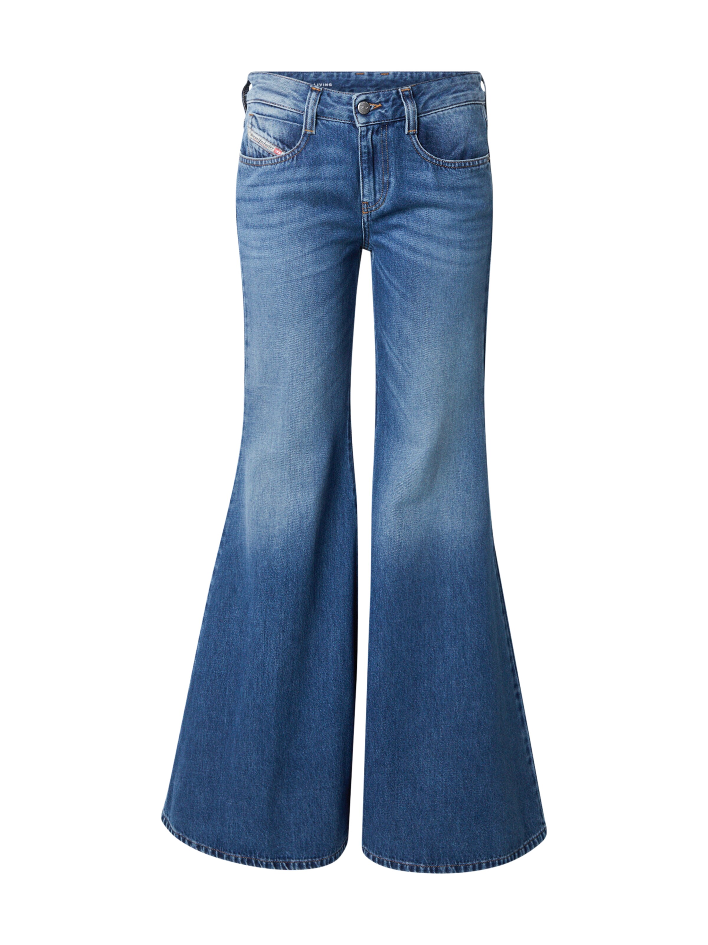 DIESEL Jean '1970 D-BLEESS' en bleu denim, Vue avec produit