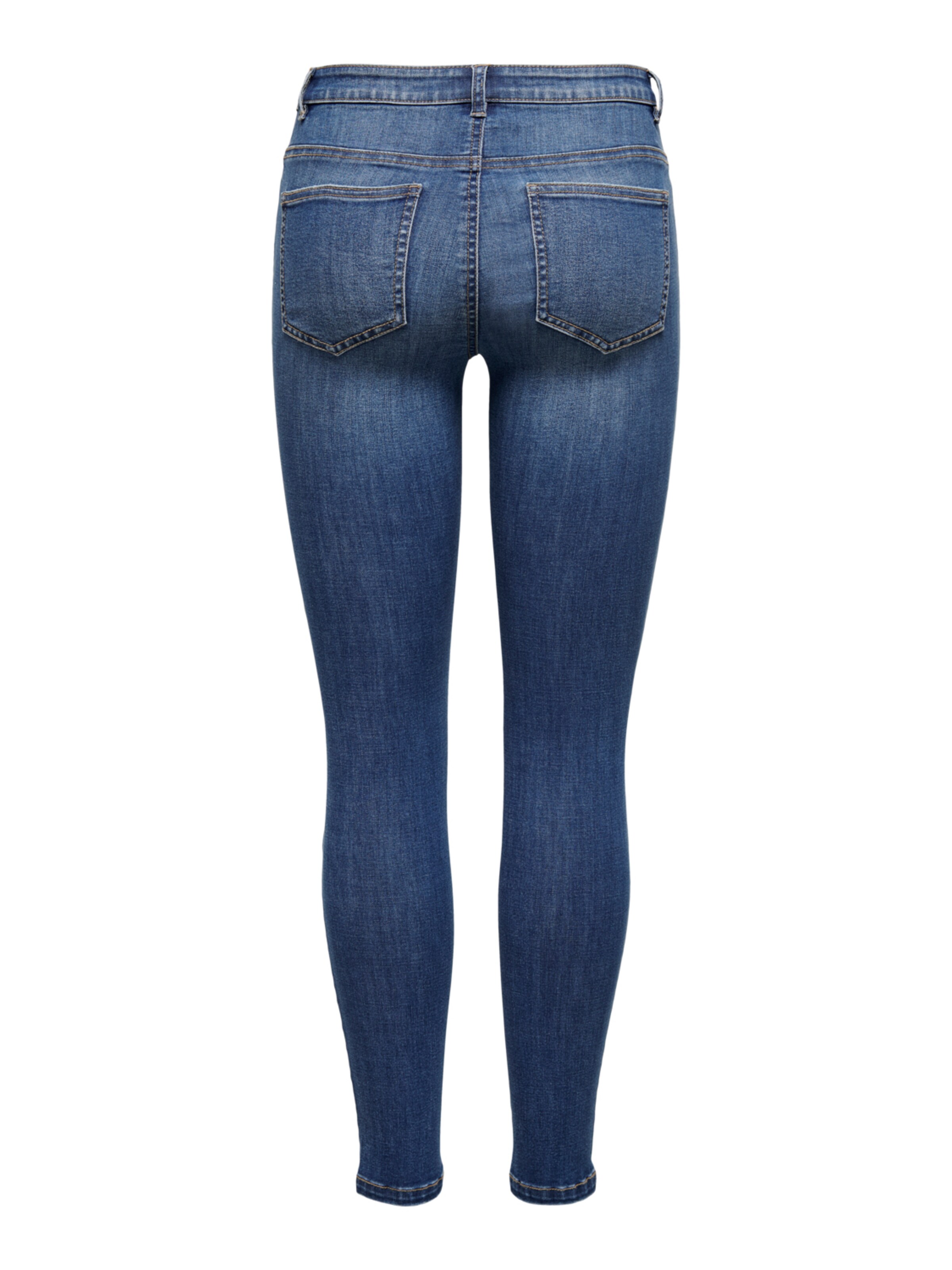 Skinny Jean 'Coral' ONLY en bleu