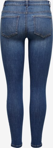 ONLY Skinny Jeans 'Coral' in Blau