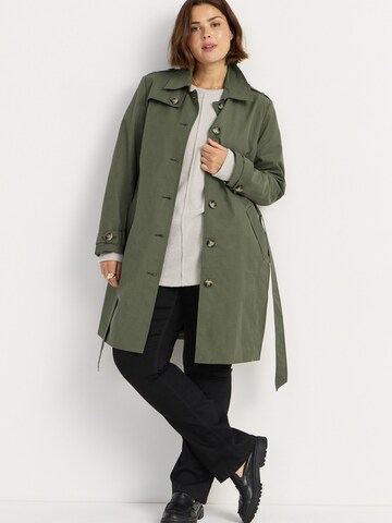 Parka mi-saison Cellbes of Sweden en vert : devant