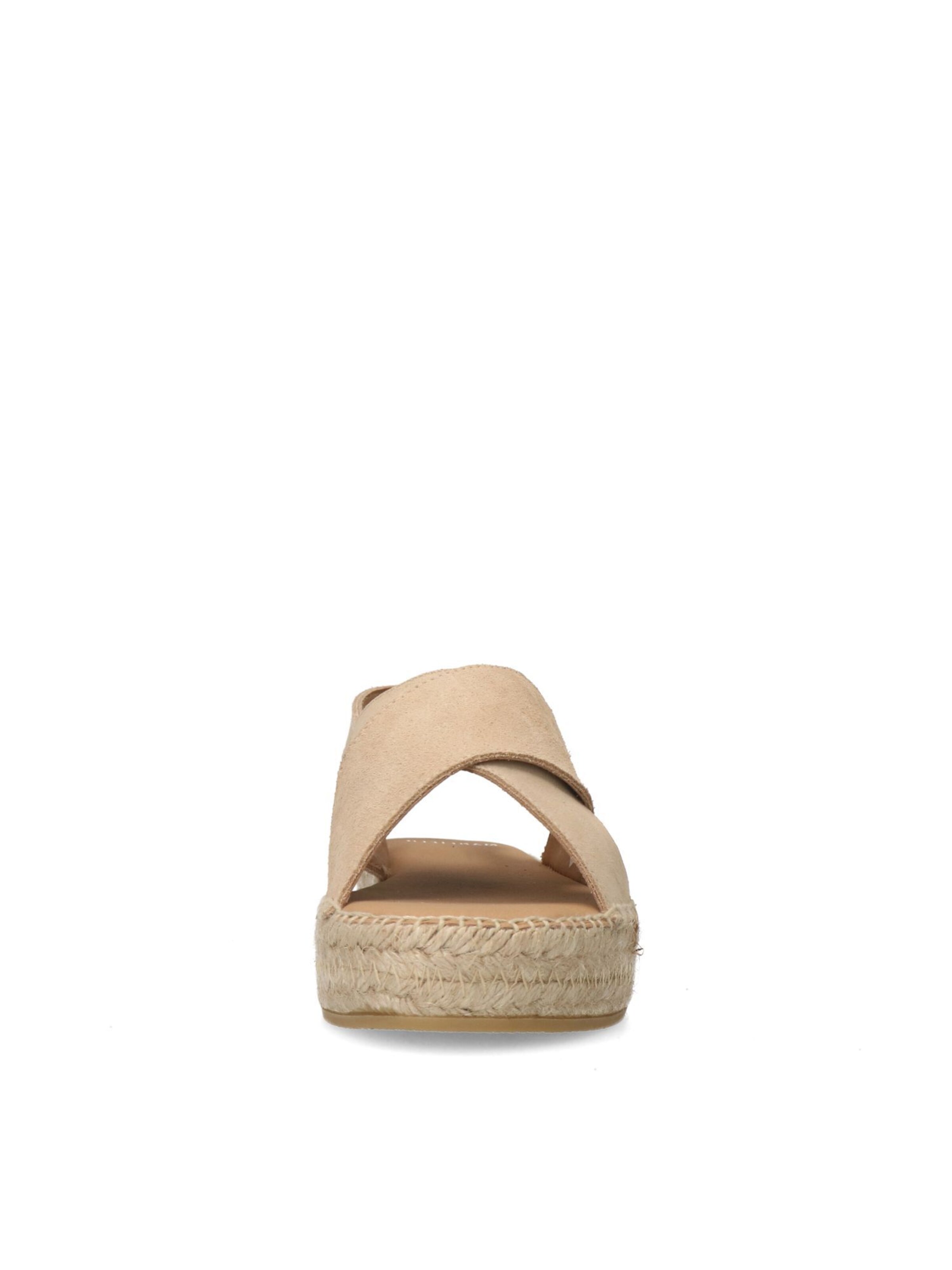 MANFIELD Sandals in Beige