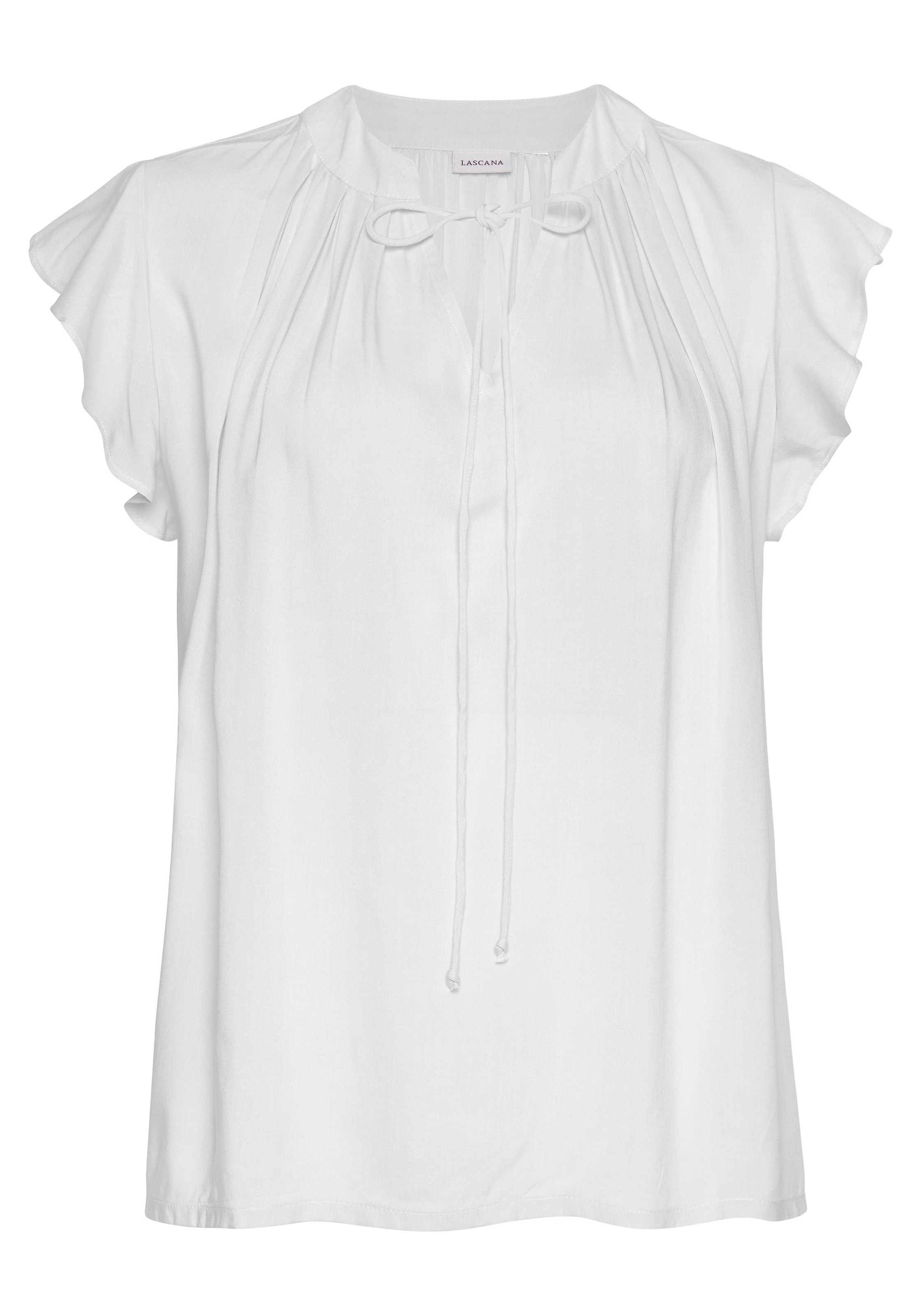 LASCANA - Blusa en blanco: frente