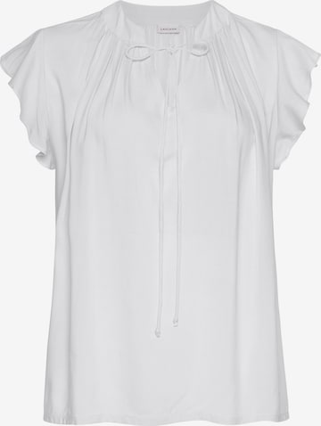 LASCANA Blouse in White: front