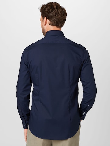 Michael Kors Regular Fit Forretningsskjorte i blå
