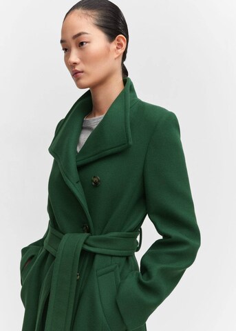 MANGO Between-Seasons Coat 'sirenita' in Green