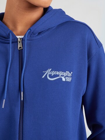 NAPAPIJRI Sweatjakke 'BALMYS' i blå
