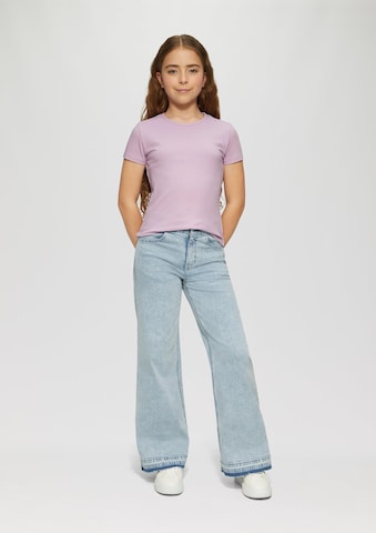 T-Shirt s.Oliver en violet : devant